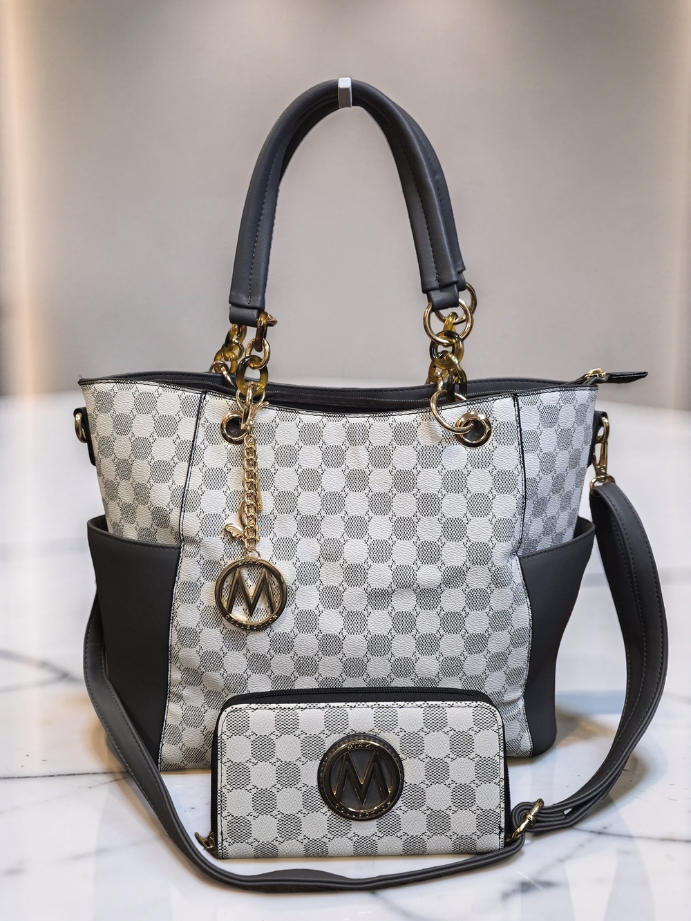 MKF Collection by Mia K Merlina Tote Handbag & Wallet 2pc Set